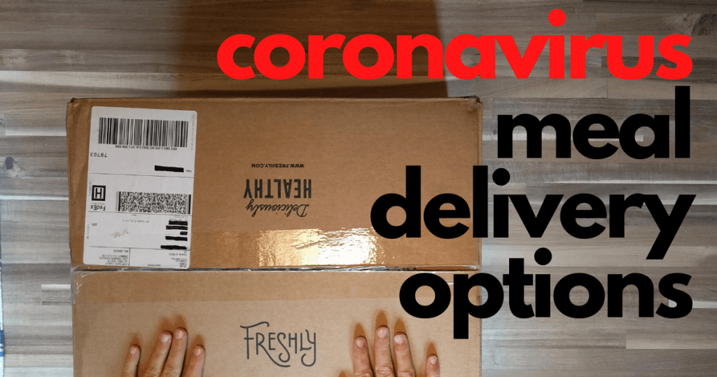 covid-19 Meal Delivery Services